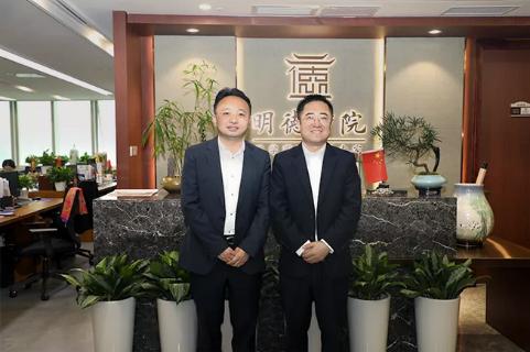 明光市市委书记被28圈企业文化深深感动 | 深入沟通合作空间广阔